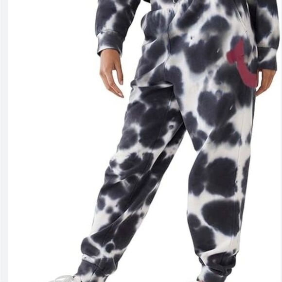 True Religion Horseshoe Logo Tie Dye Pocketed Joggers - Picture 4 of 9